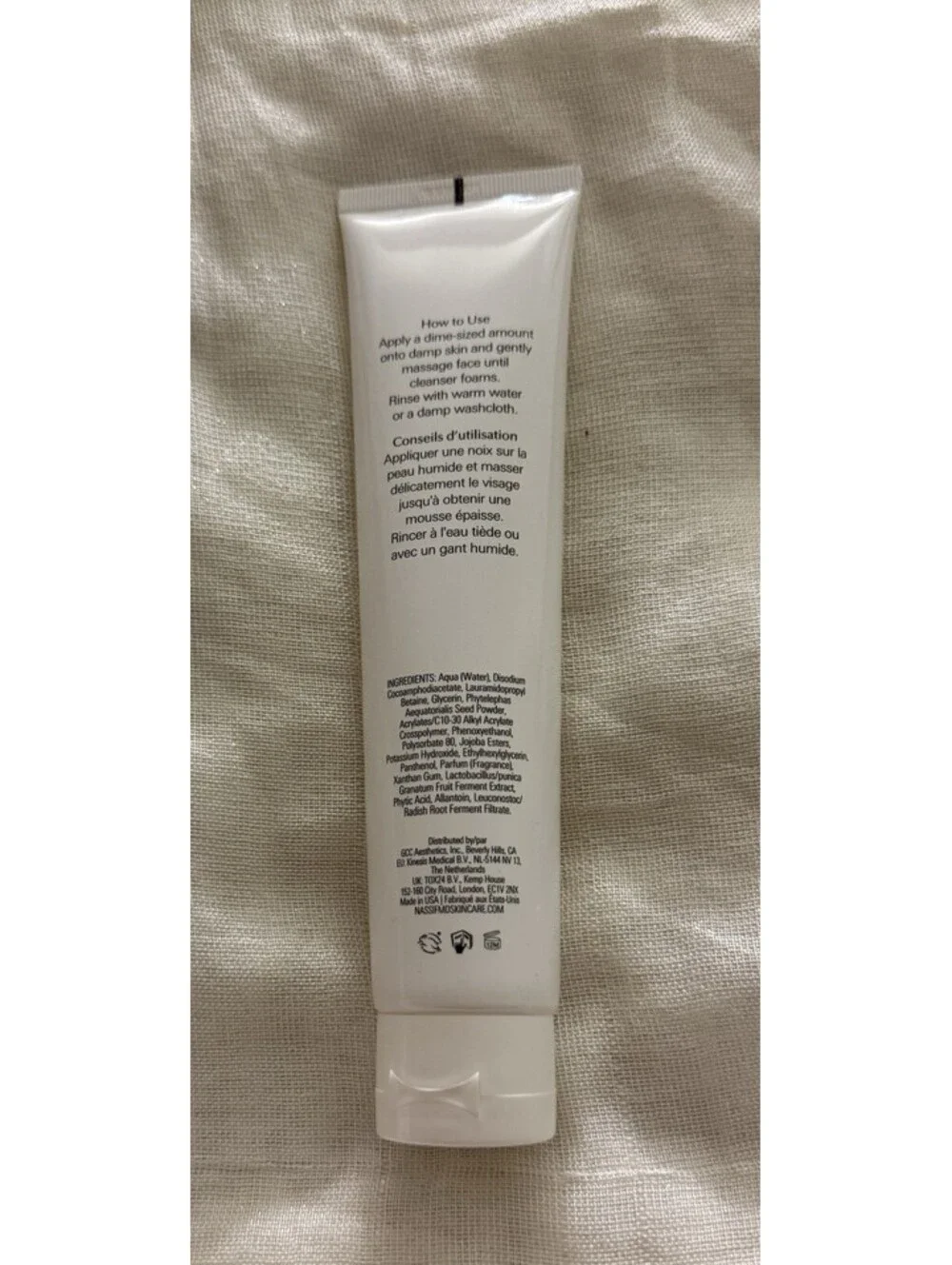 NassifMD Dawn to Dusk Exfoliate + Cleanse AM PM Facial Cleanser 4 oz NEW